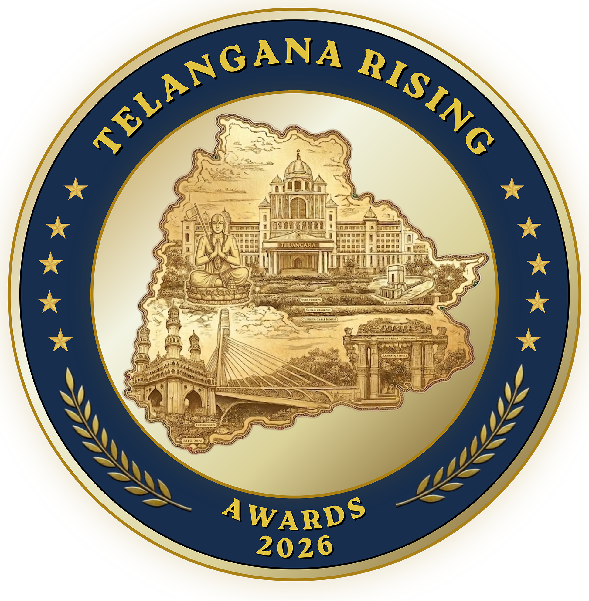 Telangana Rising Awards 2026 Logo